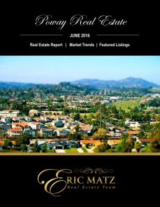 Poway Real Estate Market Report June 2016